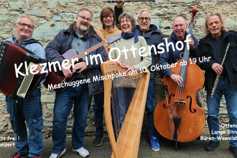 Gegen den Zeitgeist: Klezmer im Ottenshof Wewelsburg
